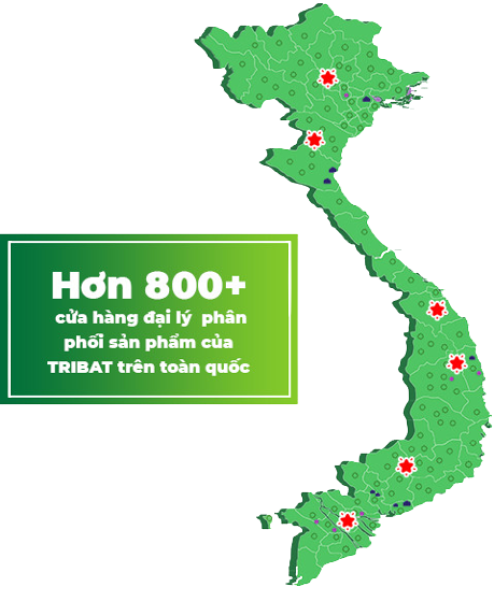 HƠN 800 ĐẠI LÝ TRÊN TOÀN QUỐC